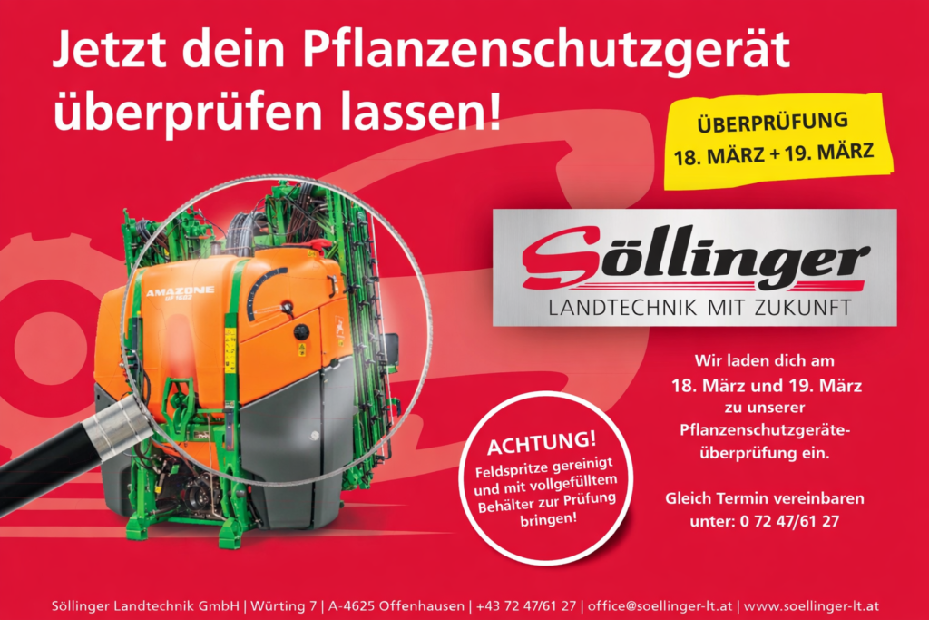 Feldspritzenüberprüfung